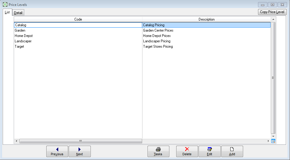 GrowPoint Price Levels